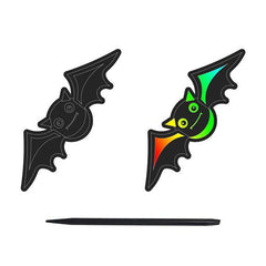 Bat Magic Scratch Art