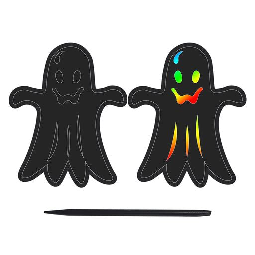 Halloween Ghost Magic Scratch Art
