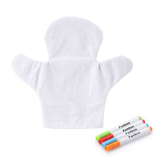 Christmas Colour-Me-In Hand Puppet