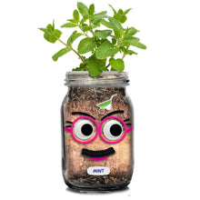 Load image into Gallery viewer, DIY Herb Head Jar Planting Kit