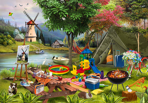 Holiday Days - Camping 1000 Piece Puzzle