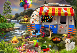 Holiday Days - Caravanning 500XL Piece Puzzle