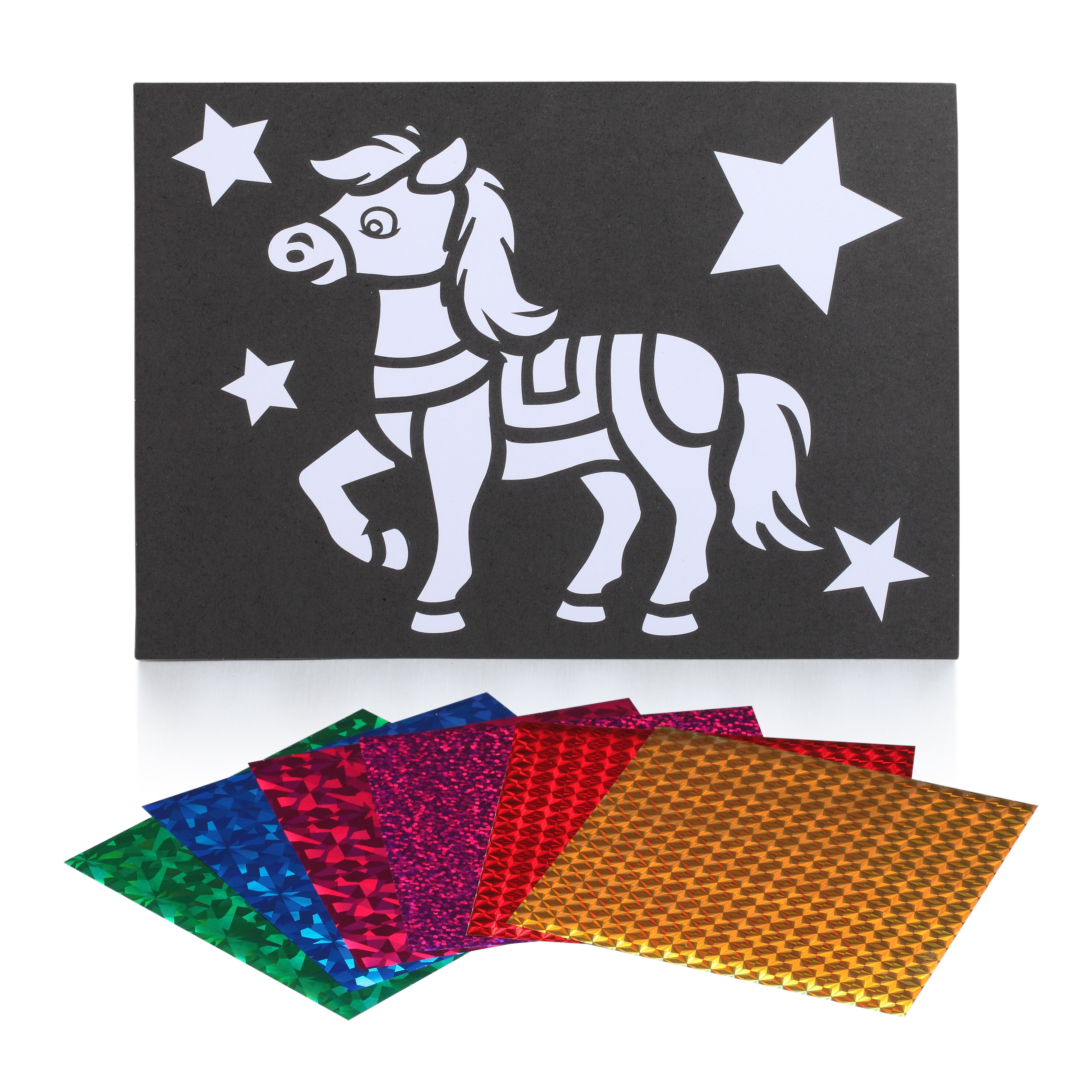 Horse Foil Art Kit