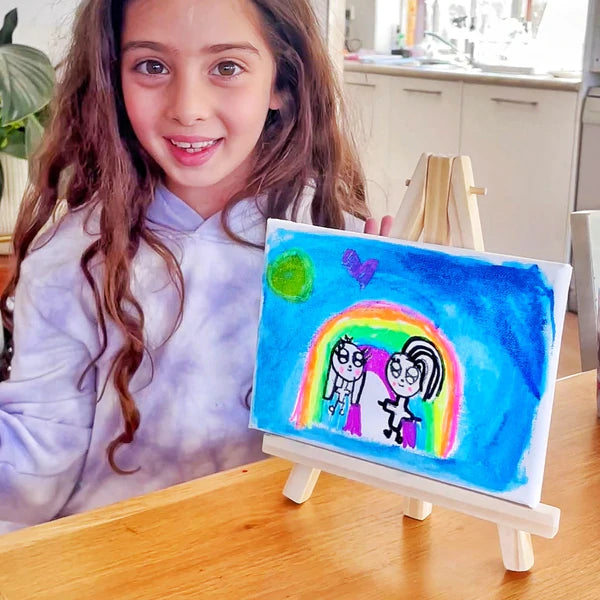 DIY Father's Day Canvas Kit on Easel - Pack of 24 kits