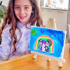 DIY Father's Day Canvas Kit on Easel - Pack of 24 kits