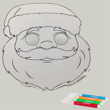 Load image into Gallery viewer, Santa Colour-In Mask