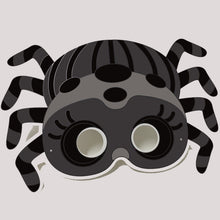 Load image into Gallery viewer, Halloween Spider Colour-In Mask