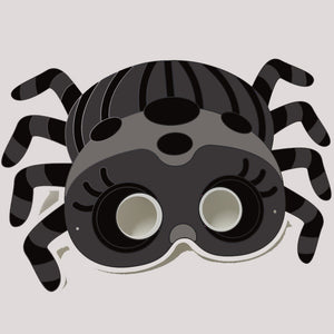 Halloween Spider Colour-In Mask