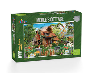 Merle's Cottage Puzzle 1000 Piece Puzzle