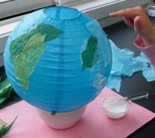Load image into Gallery viewer, Design-Your-Own World Globe Lantern Activity