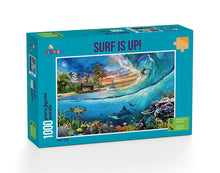 Load image into Gallery viewer, Surf Is Up! 1000 Piece Puzzle