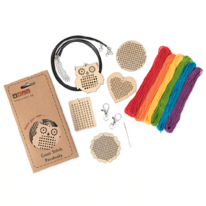 DIY Wooden Cross-Stitch Kit