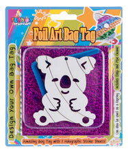 Load image into Gallery viewer, Koala Foil Art Bag Tag Kit
