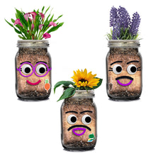 Load image into Gallery viewer, DIY Flower Head Planting Jar Kit