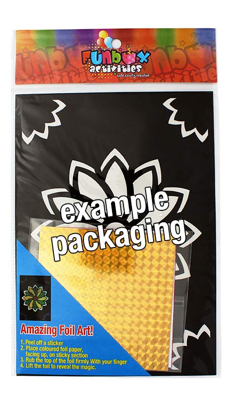 Racing Car Foil Art Kit