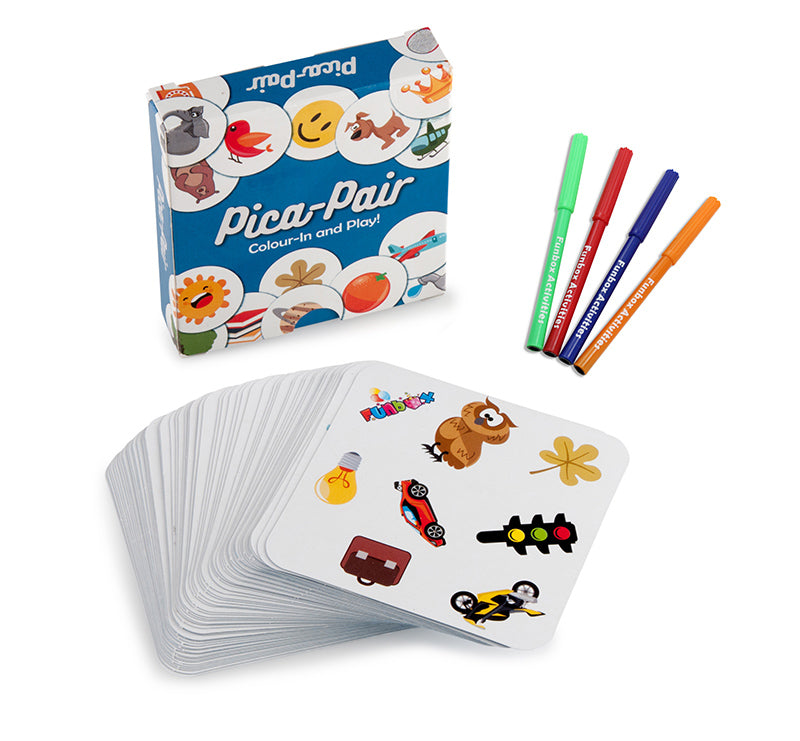 Pica-Pair - Colour-In Card Game