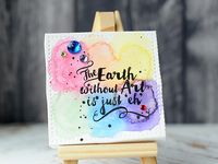 Design your Own MINI Canvas Kit on Easel - Pack of 12