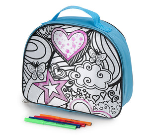 Colour-Me-In Lunch Box Heart with Markers