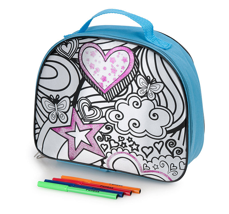 Colour-Me-In Lunch Box Heart with Markers