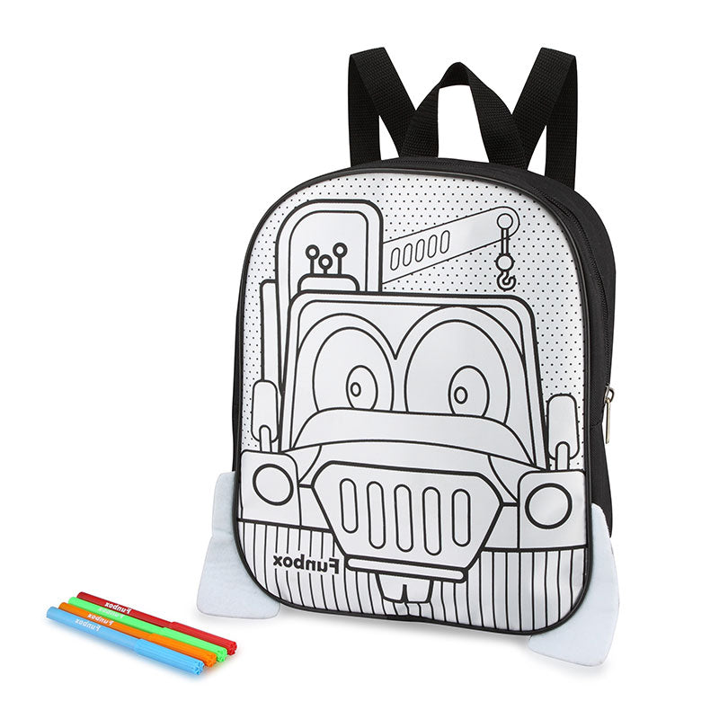 Colour-Me-In Truck Backpack