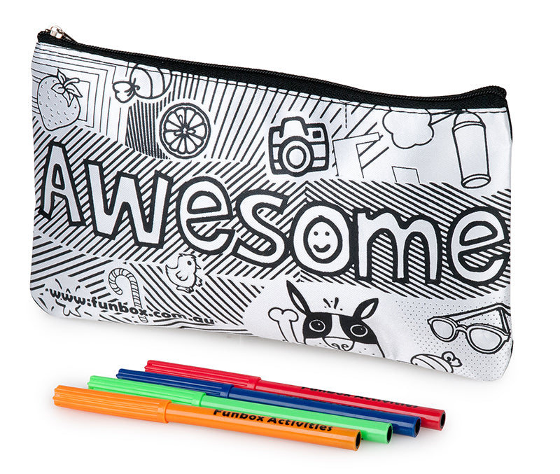 Colour-In Awesome Pencil Case