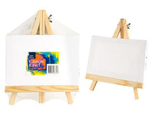 Load image into Gallery viewer, DIY Canvas Kit on Easel - Pack of 24 kits