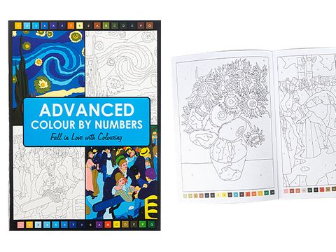Advanced Colour By Number Teen / Adults Activity Kit - BULK BUY