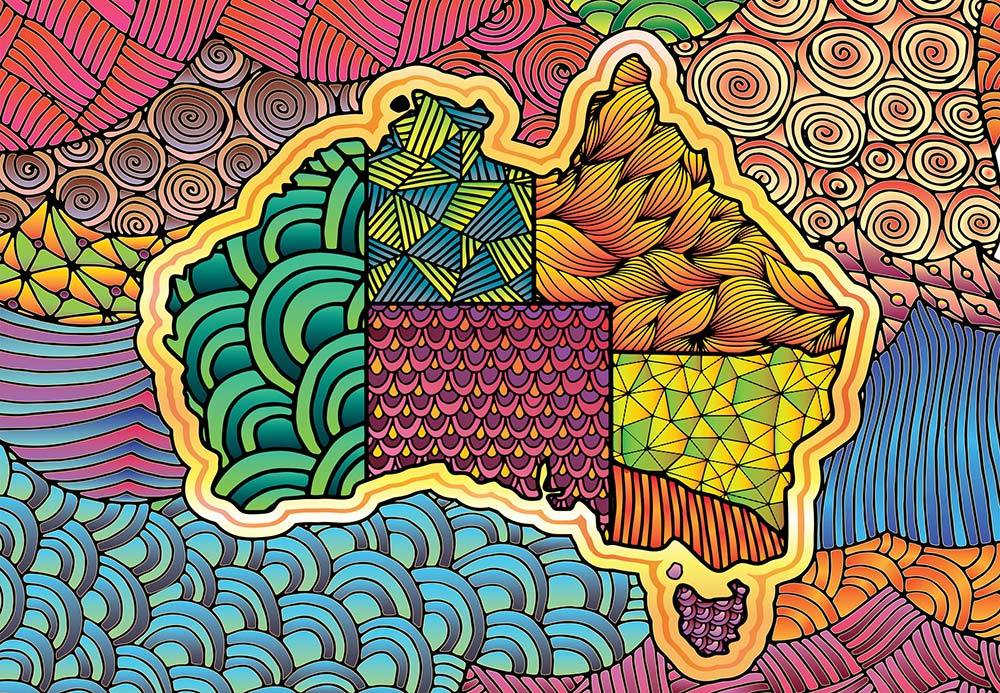Australia Flair 1000 Piece Puzzle