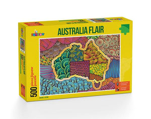 Australia Flair Jigsaw Puzzle 500 Piece Puzzle