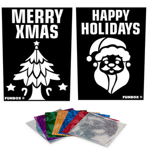 Christmas Foil Art - Mixed Designs